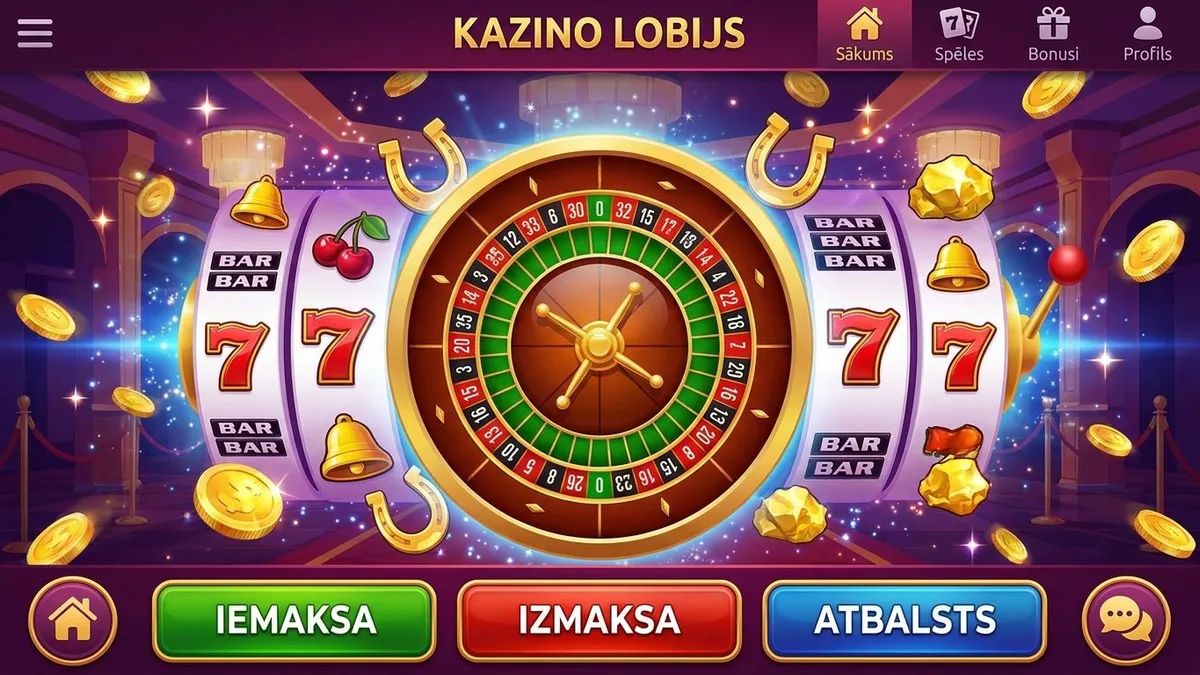 Kazino spēļu izvēle